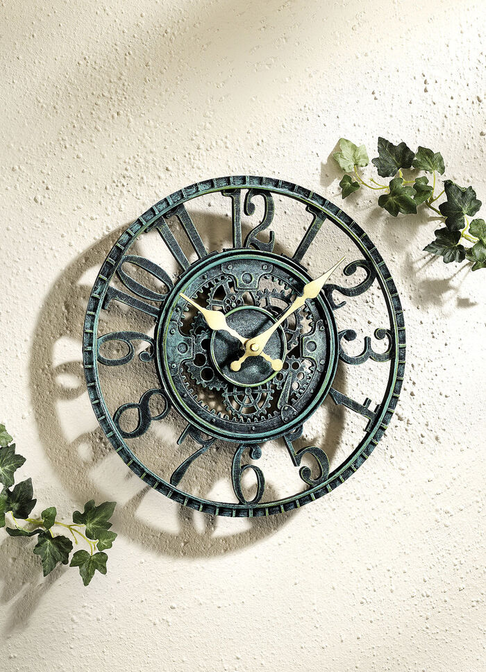 Handbemalte Quartz-Wanduhr 