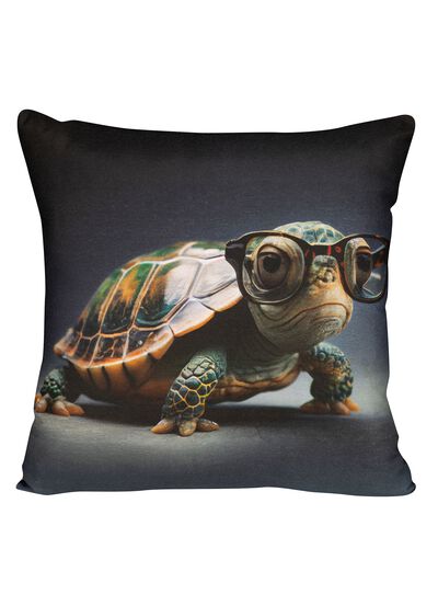 Kissenbezug mit Schildkr&ouml;ten-Motiv 