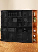 Teilmassive M&ouml;belserie mit Echtholzfurnier KIRSCHBAUM