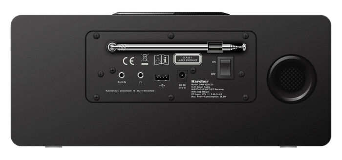 "Karcher" Internetradio mit CD-Spieler 