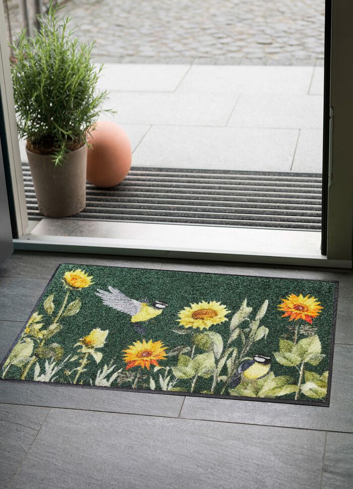 Fu&szlig;matte mit rutschhemmender R&uuml;ckseite BUNT