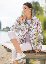 Wendejacke mit Druckerleiste 