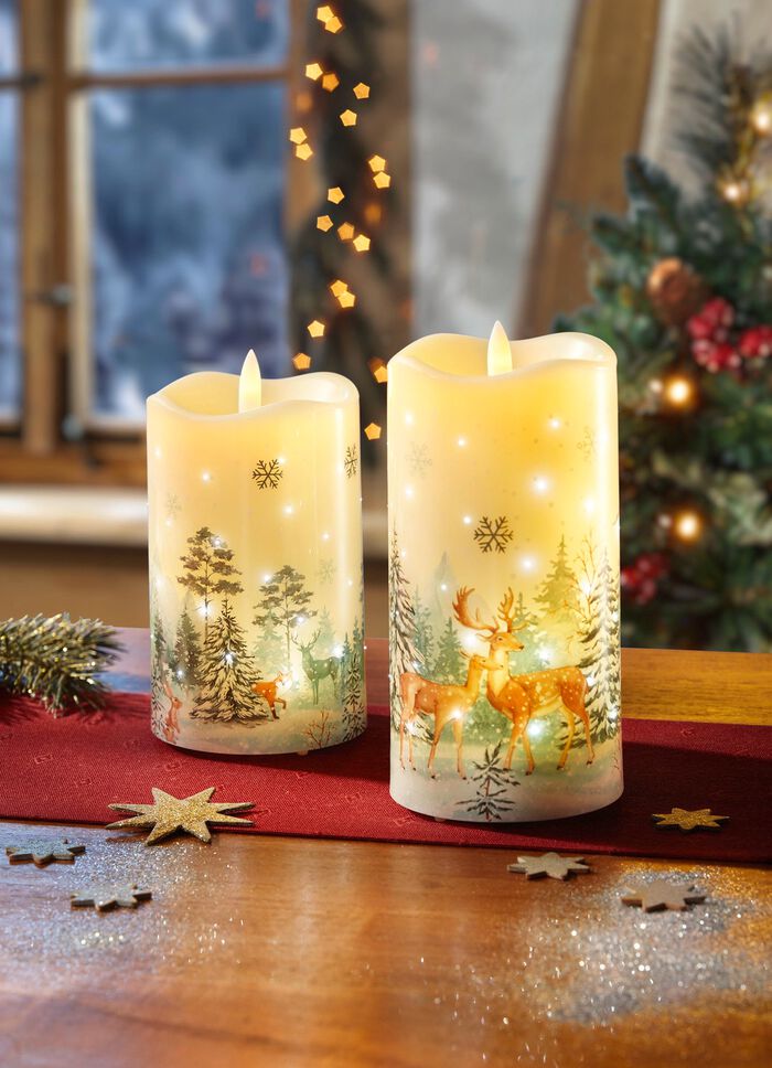 Zauberhafte LED-Kerzen im 2er-Set 