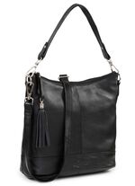 Laurina, Tasche, Damen, mit verstellbarem, abnehmbarem Umh&auml;ngeriemen SCHWARZ