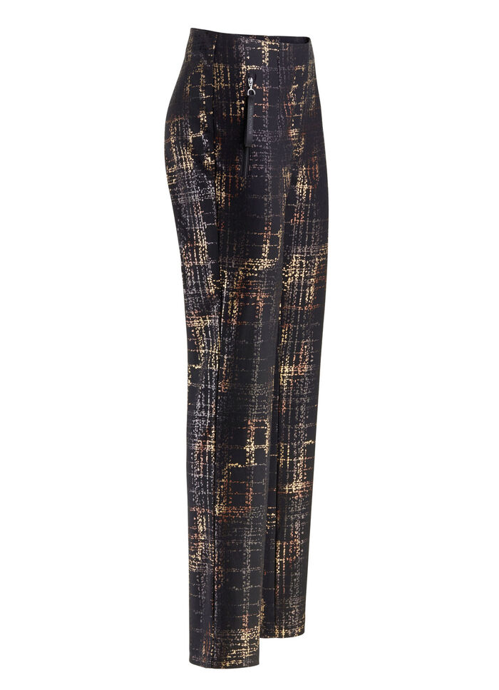 Hose mit angeschnittenem Bund 