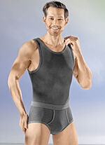 Viererpack Sportjacken aus Feinripp 