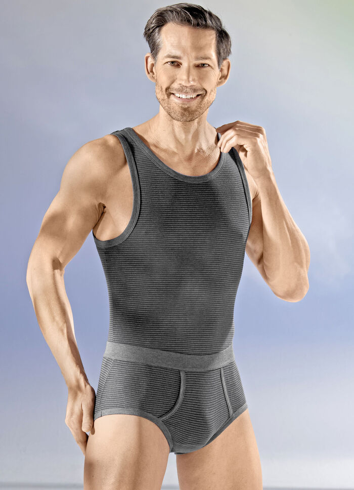 Viererpack Sportjacken aus Feinripp 