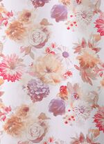 Floral gestaltete &Uuml;bergardine 