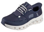 SKECHERS, Herren-Sneaker, mit geformter Slip-Ins Fersenplatte MARINE