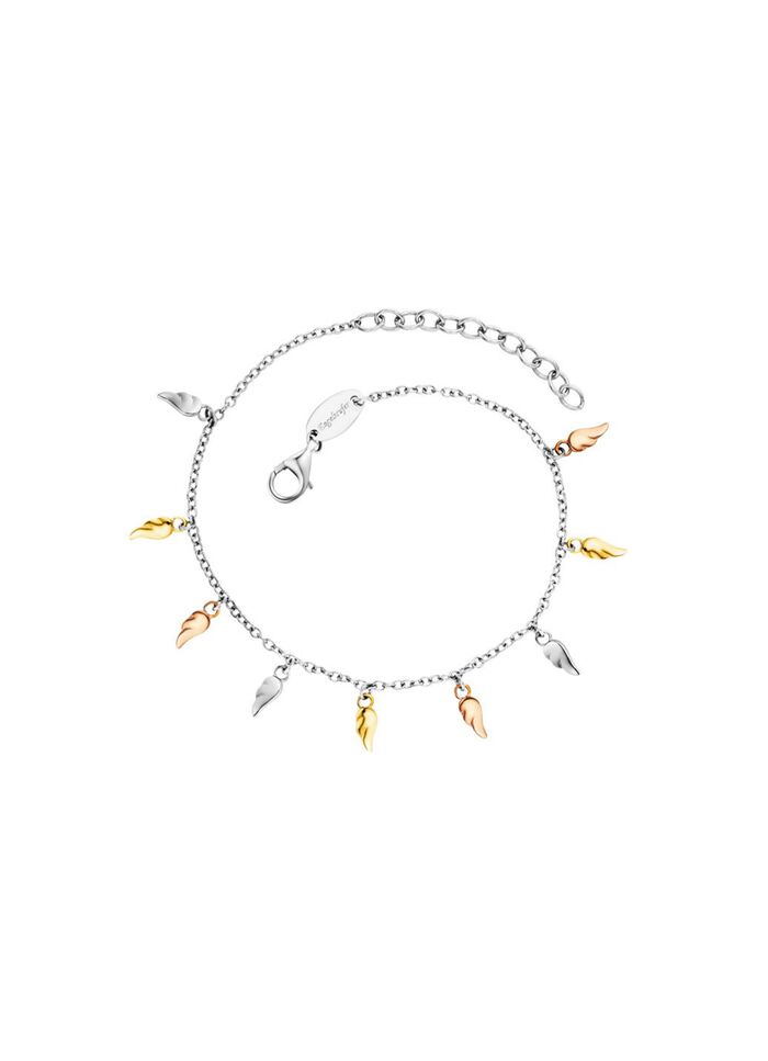 Armband mit 9 Fl&uuml;gelchen 