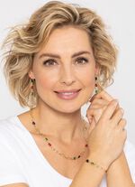 Farbenfrohe Eleganz: Armband mit Quarzen in verschiedenen Farben 