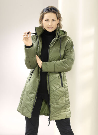 Kurzmantel mit 2-Wege-Reißverschluss 