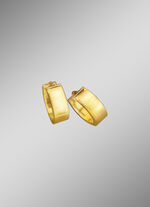 Hochgl&auml;nzende Klappcreolen 