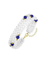 Armband mit Süßwasser-Zuchtperlen 