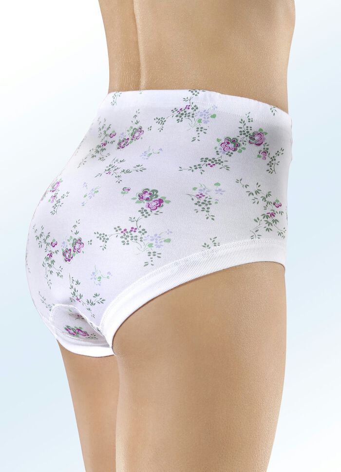 Fünferpack Slips mit auswechselbarem Gummizug 