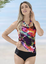 Laurina Tankini mit verstell- und abnehmbaren Trägern und Softschalen 