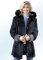 Jacke mit Umschlagärmel 