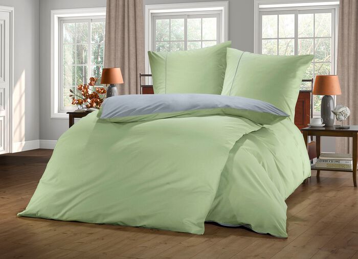 Bettw&auml;sche-Garnitur GR&Uuml;N