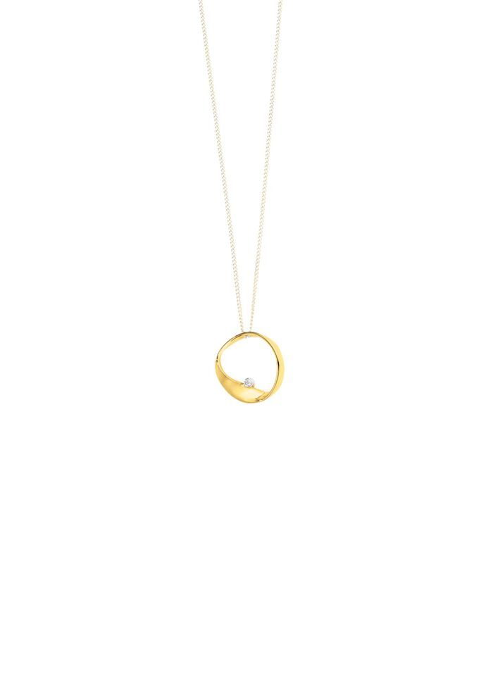 Geschmackvoller Anh&auml;nger in Bicolor 