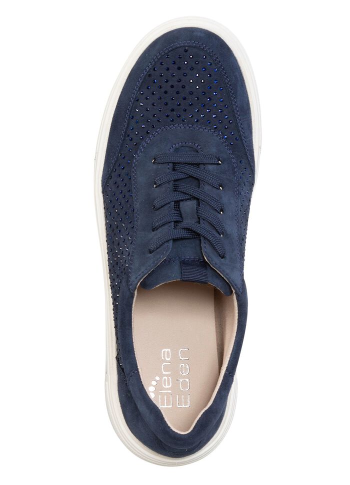 ELENA EDEN Sneaker aus feinem Veloursleder 