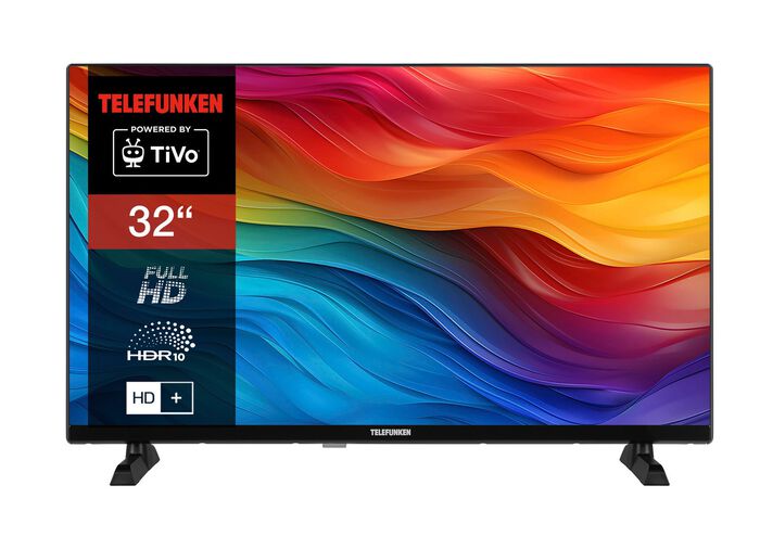 Telefunken XFTO750S Full-HD-Smart-LED-Fernseher-TV-32'' 
