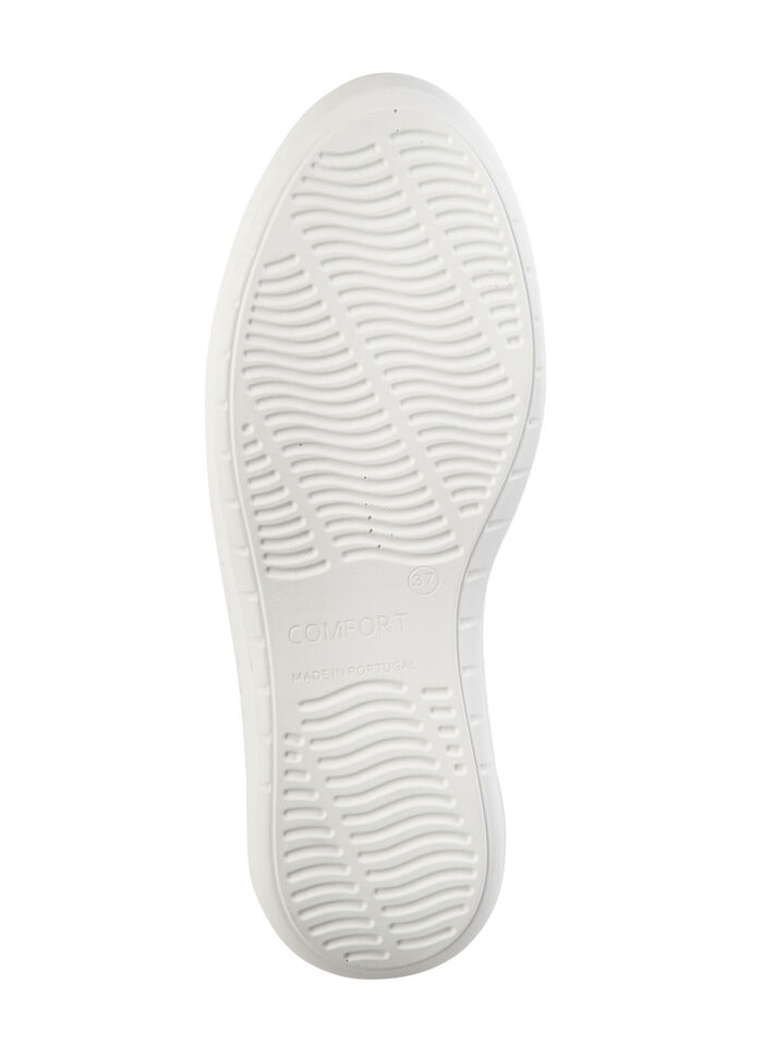 ELENA EDEN Sneaker aus Lackleder mit edlem Metallschmuck DUNKELGRÜN