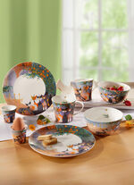 Frühstücks-Set aus hochwertigem Fine-Bone-China-Porzellan 