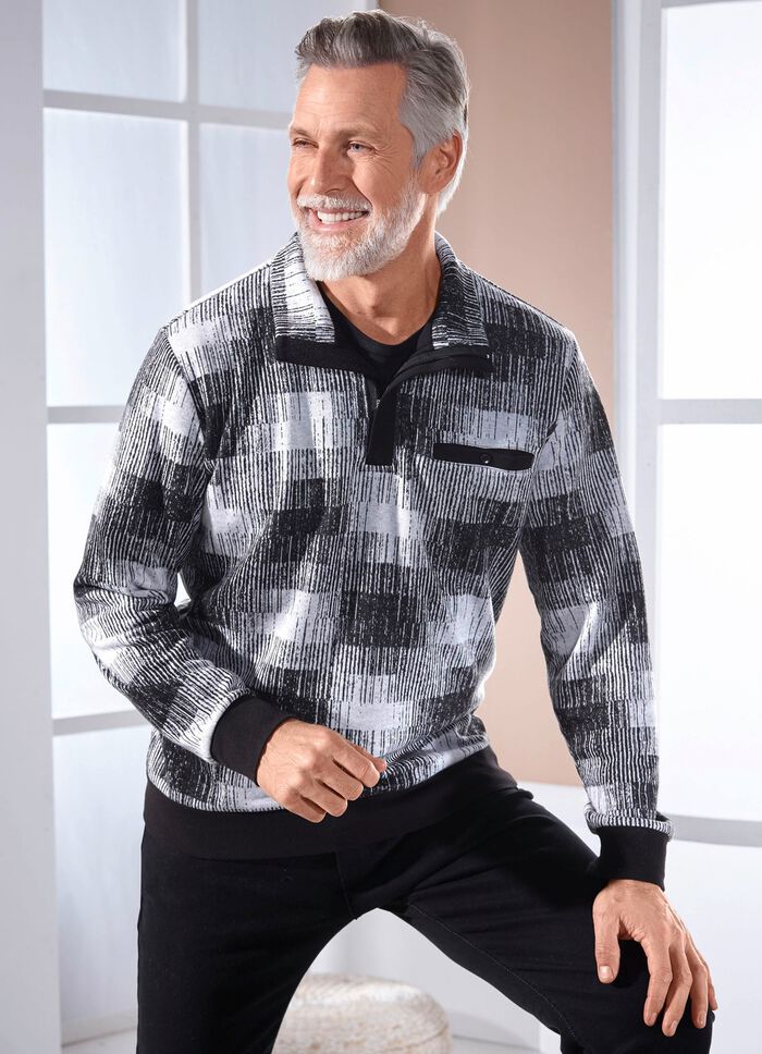 Troyer mit kn&ouml;pfbarer Brusttasche 