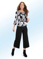 Shirt-Tunika mit Schmuckkn&ouml;pfen 