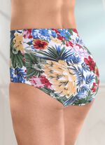 Viererpack Slips mit Floraldessin 