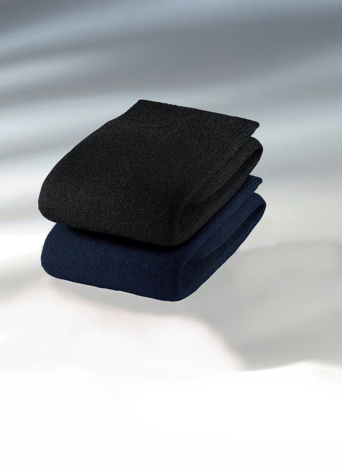 Viererpack Kniestr&uuml;mpfe mit Komfortbund  