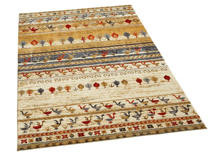 Pflegeleichte und robuste Br&uuml;cken und Teppiche BEIGE