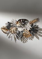 Wanddekoration aus Eisen 