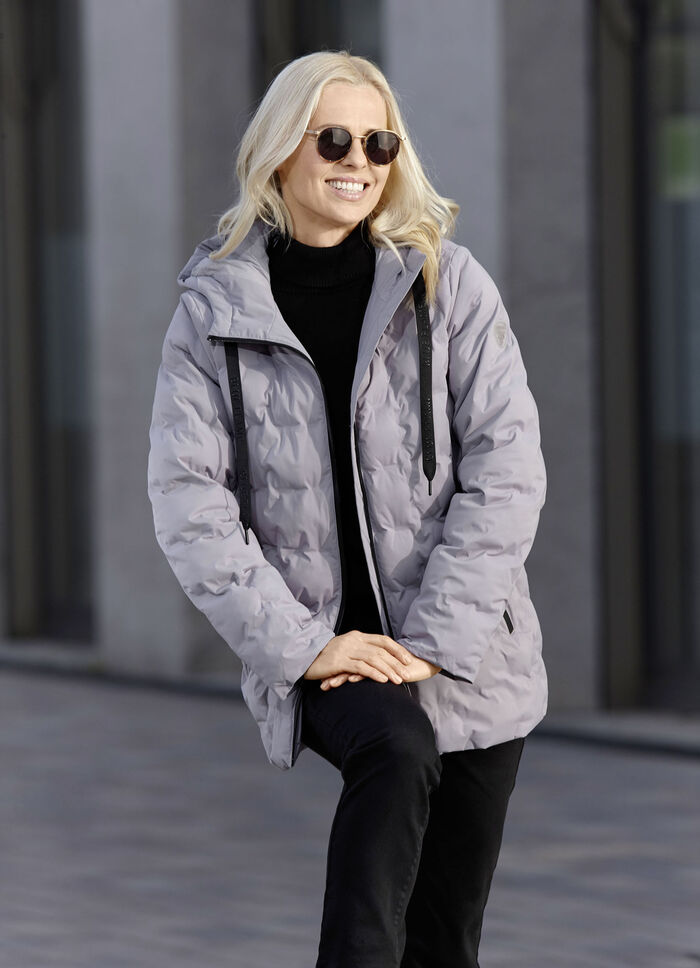 Jacke mit geklebten Kammern 