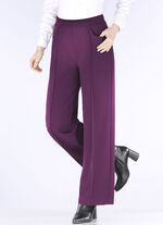 Hose in modischer Weite BEERE