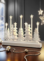 LED-Leuchter aus Metall 