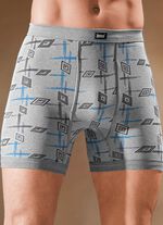 Viererpack Unterhosen aus Feinripp mit Eingriff 