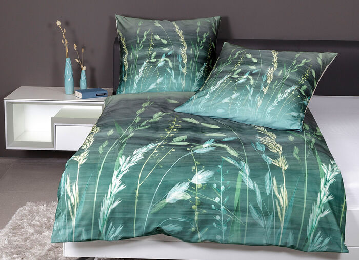 Bettwäsche-Garnitur mit Reißverschluss 