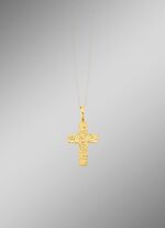 Kreuz-Anh&auml;nger aus Gold 