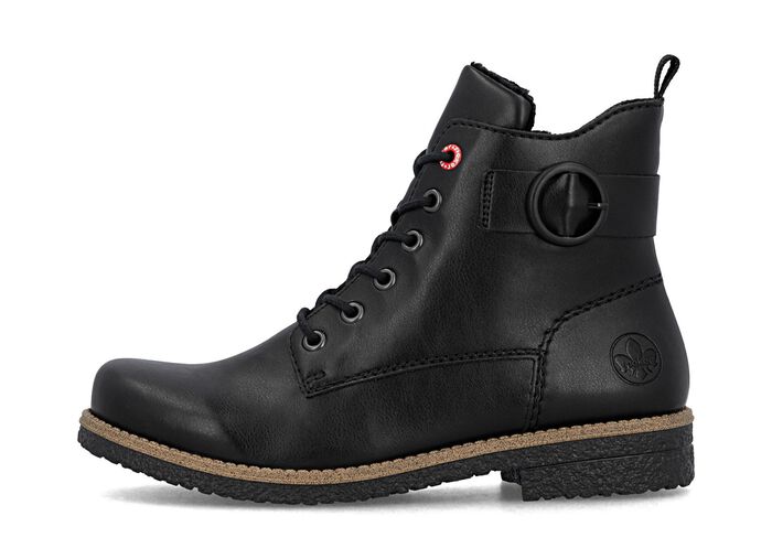 Rieker, klassische Damen-Stiefeletten, mit Rei&szlig;verschluss SCHWARZ