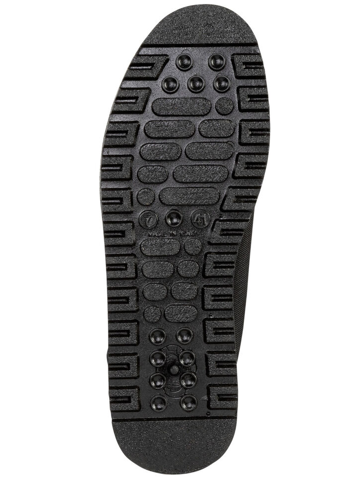 Stiefelette mit Frontreißverschluss SCHWARZ