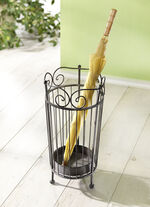 Schirmständer in Antikgrau 