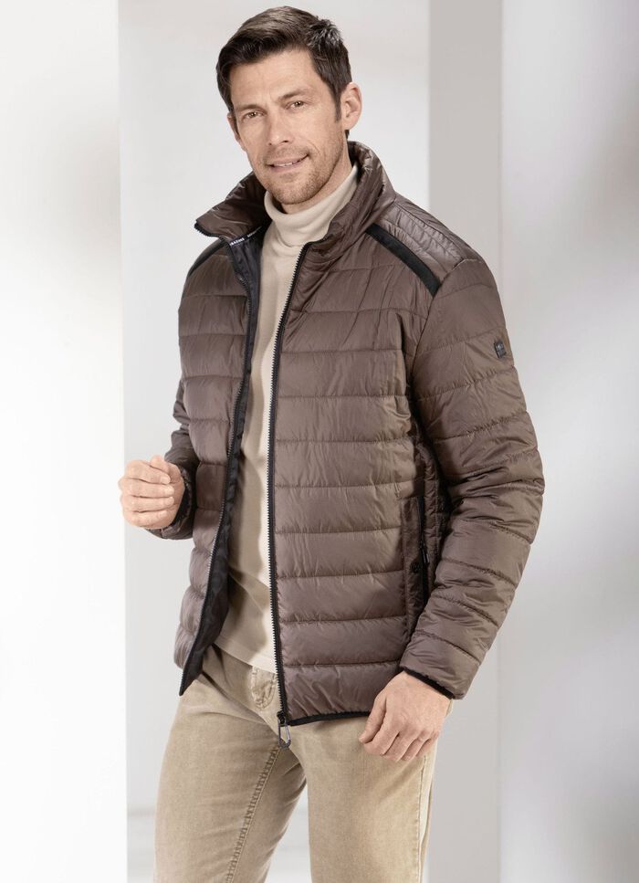 Steppblouson in 2 Farben TABAKBRAUN
