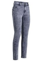 Knöchellange, figurformende Jeans JEANSBLAU