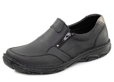 GINO GALANTE, klassische Herren-Slipper, mit herausnehmbarem Fußbett 