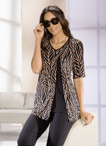 Longshirt in 2-in-1-Optik 