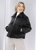 Kurzjacke aus feinem Bouclé 