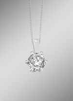 Solitär-Anhänger mit Brillant 