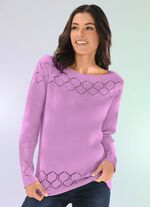 Pullover mit recycelter Baumwolle 