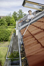 Dachrinnen-Reiniger Maxi für bis zu 4,5 m Arbeitshöhe 